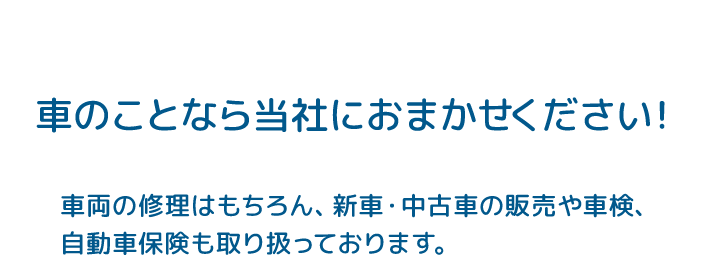 Enjoy Car Life 車のことなら当社におまかせください! 柏屋モータース有限会社